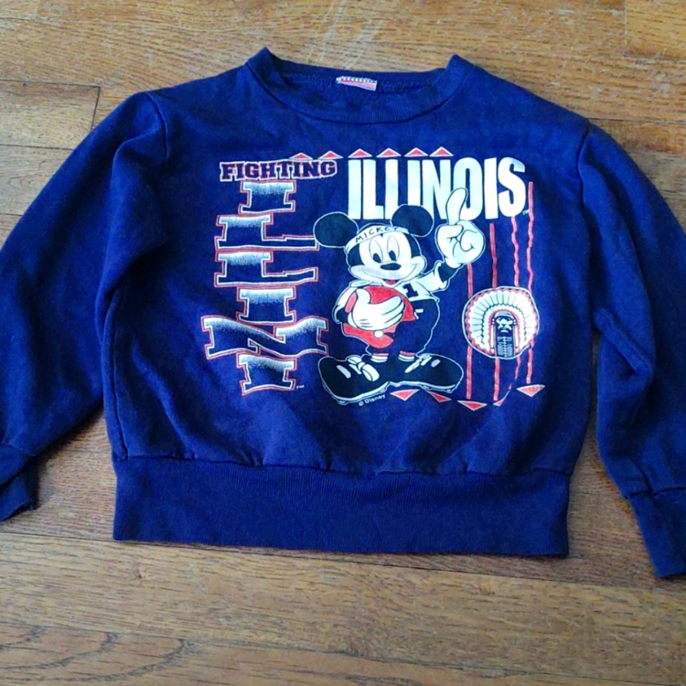 Fighting Illinois Mickey Mouse (boy) sweatshirt